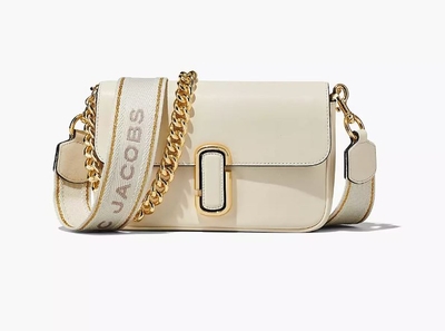 Bolso Marc Jacobs Soft Shoulder clloud white